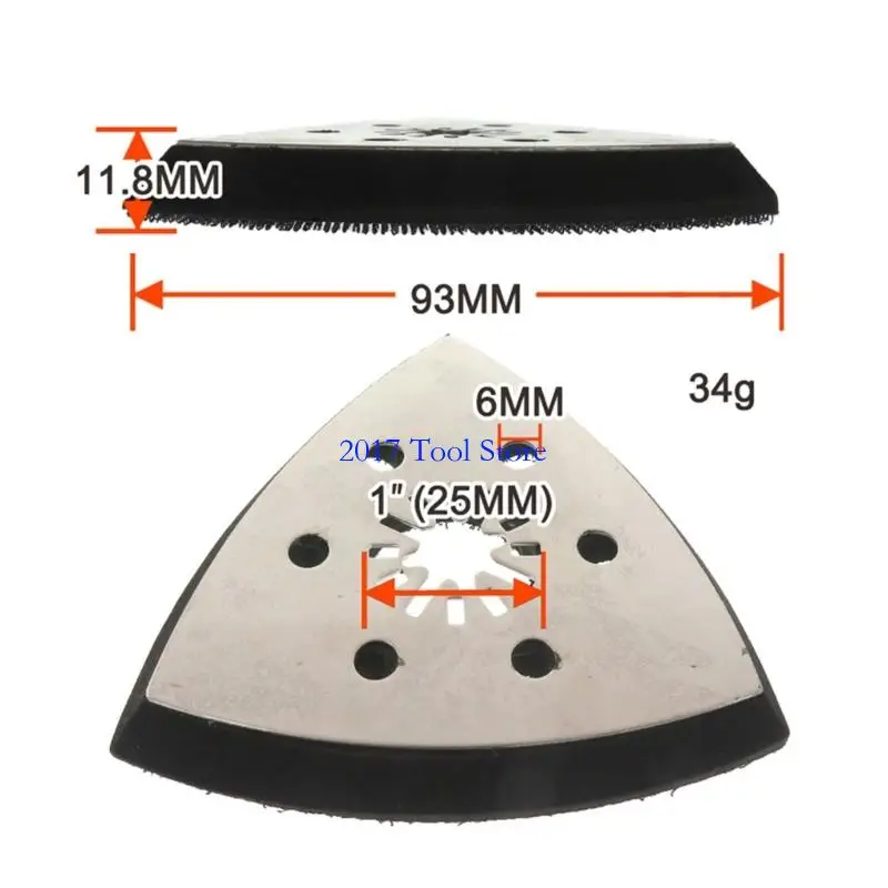 K92A LIGADA TRIANGULAR MONTAGEM DISCO MONTAGEM 93MM MM