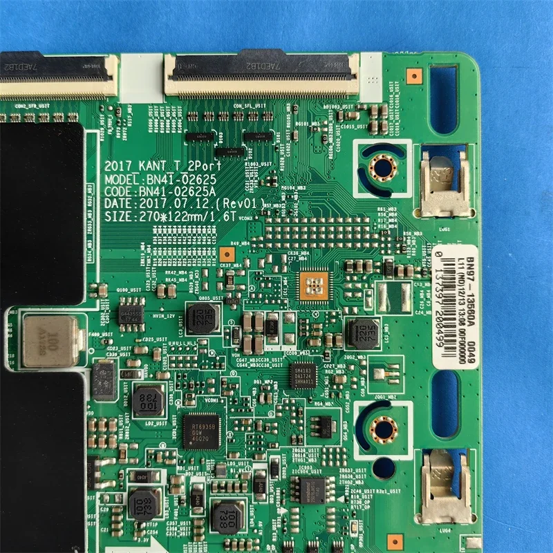 T-CON Bord BN95-04573A BN41-02625A Voor Smart Tv Un75mu8000fxza Un75mu800dfxza Logic Board 75mu7000gx 2017_kant_t_2port