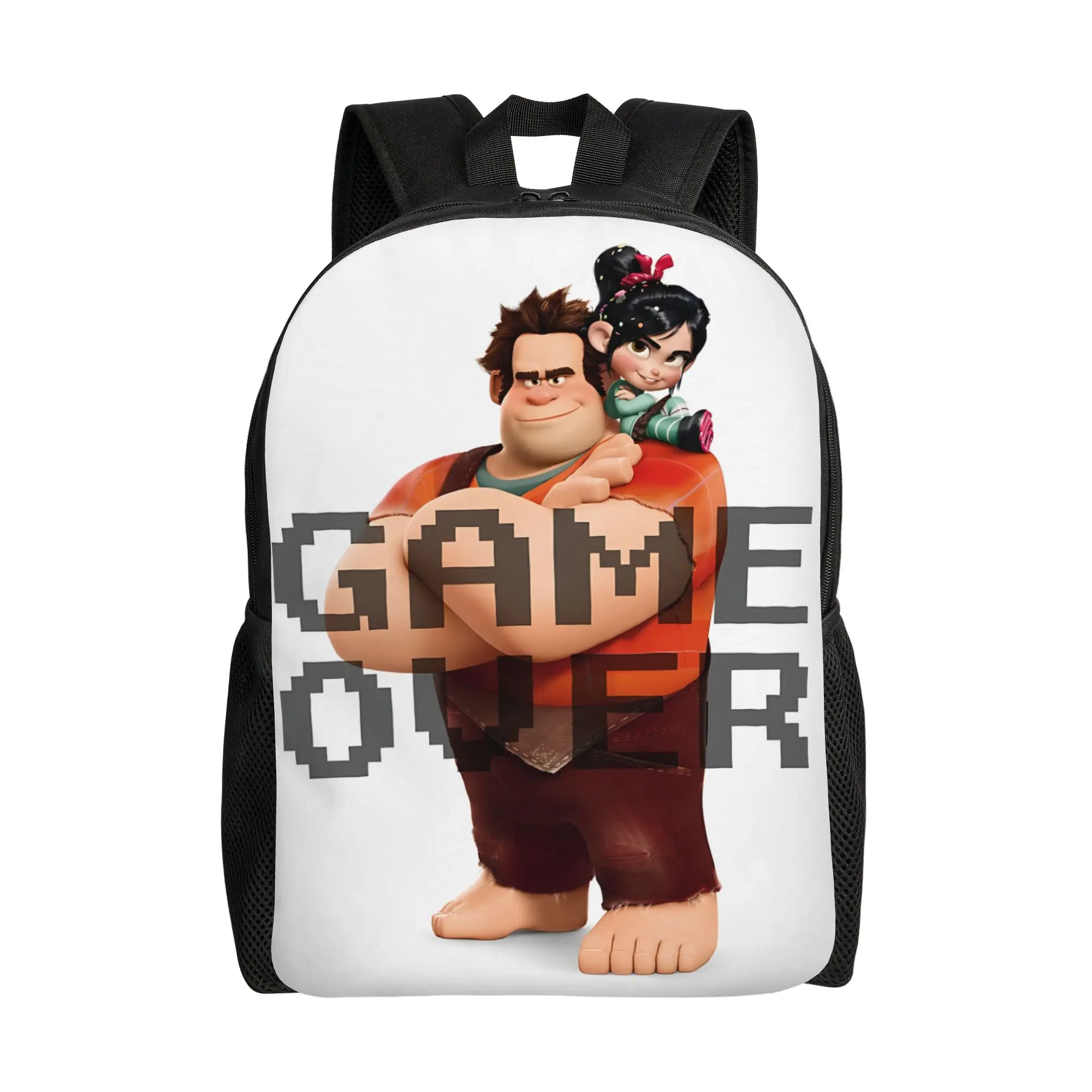 

1Piece Ralph – The Wrecking Crew New School Year Daypack Wreck-It Ralph Male Lady Backpack