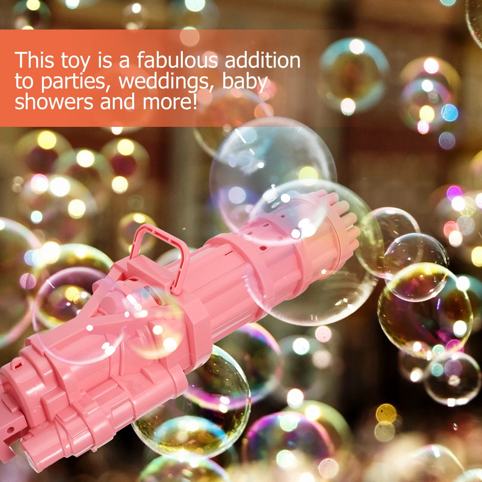 Bubble Machine for Children Blower Making Electric Kid Plaything