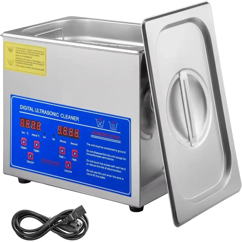 Professional jewelry cleaning machine with digital timer