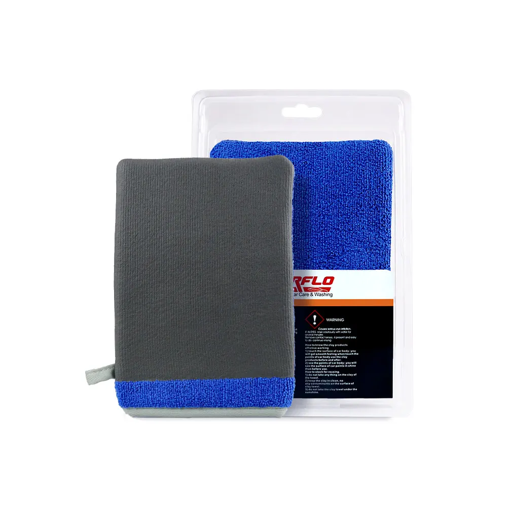 

Marflo Car Washing Gloves Cleaning Medium Magic Clay Bar Tools Auto Care Detailing Clean Cloth Polish Blue Mitt