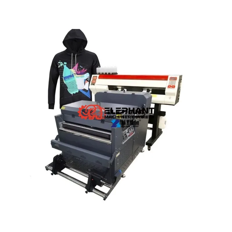 Cheap F1080 XP600 Head Digital Logo Printing Machine Dtf Printer A3 for Tshirt with Shake Powder Dryer Machine for Sale