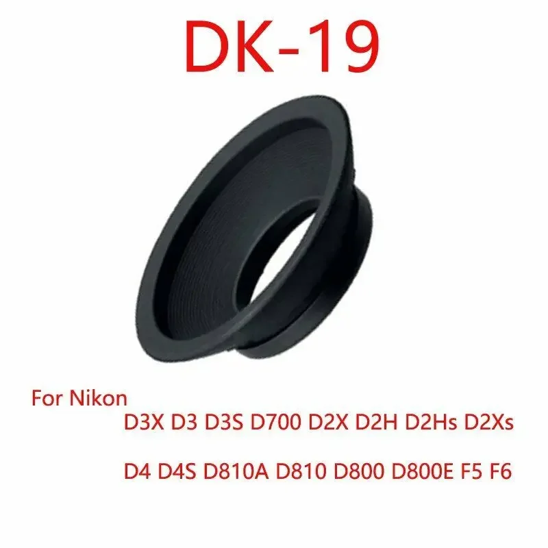 2 pz DK-19 Oculare In Gomma Oculare Per Nikon Canon SLR Macchina Fotografica Per Nikon DF D2X D2H D3 D3S D3X D4 D4S D700 D800 D810 DSLR