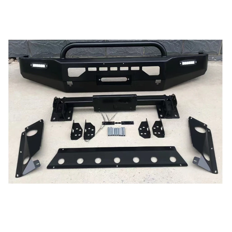 4X4 BULL BAR STEEL WINCH PLATE FRONT BUMPER FOR Navara D40 / Pathfinder R51