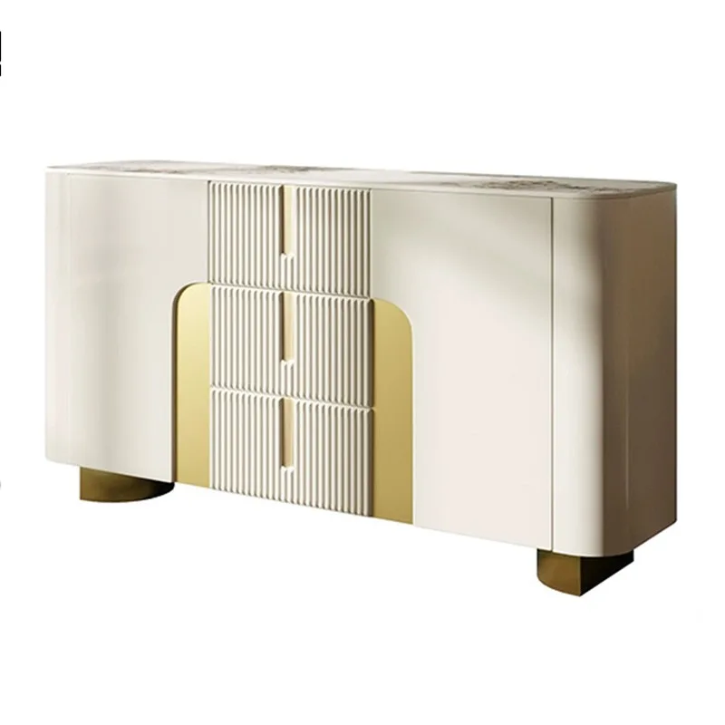 

Light luxury entrance cabinet, modern household dining side tea cabinet, living room storage locker