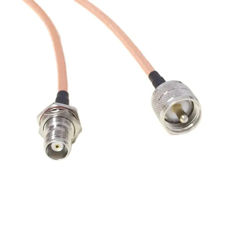 

High-Quality Low-Attenuation UHF Male PL259 Switch TNC Female Bulkhead Pigtail Cable RG142 50CM 20" /100CM Adapter Wholesale