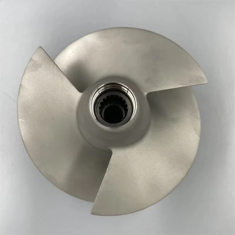 Impulsor de Repuesto para Moto Acuática, Equivalente al OEM 6AE-R1321-00-00, Compatible con Yamaha VX700 2006-Nuevo, Pieza de Acero Inoxidable para Moto Acuática