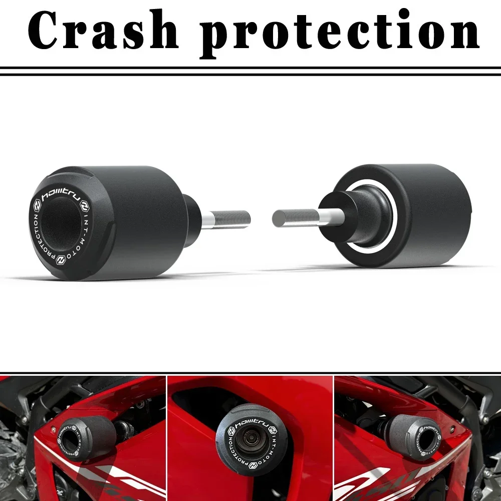 

Motorcycle Frame Slider Protector Anti Falling Rod Crash Frame Slider Pad For Kawasaki Z1000 2014-2022 & Z1000R 2018-2022