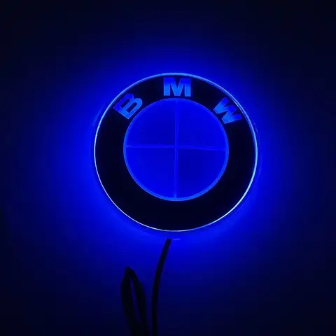 10 best sales logo bmw led - №9