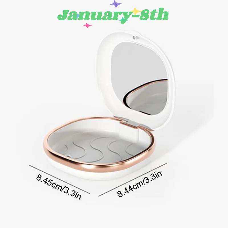 1 ชิ้นแม่เหล็กฟันปลอมกล่องวงเล็บกรณีทันตกรรม Retainer กล่องกรณี Aligner Mouth Guard คอนเทนเนอร์สําหรับฟัน Travel