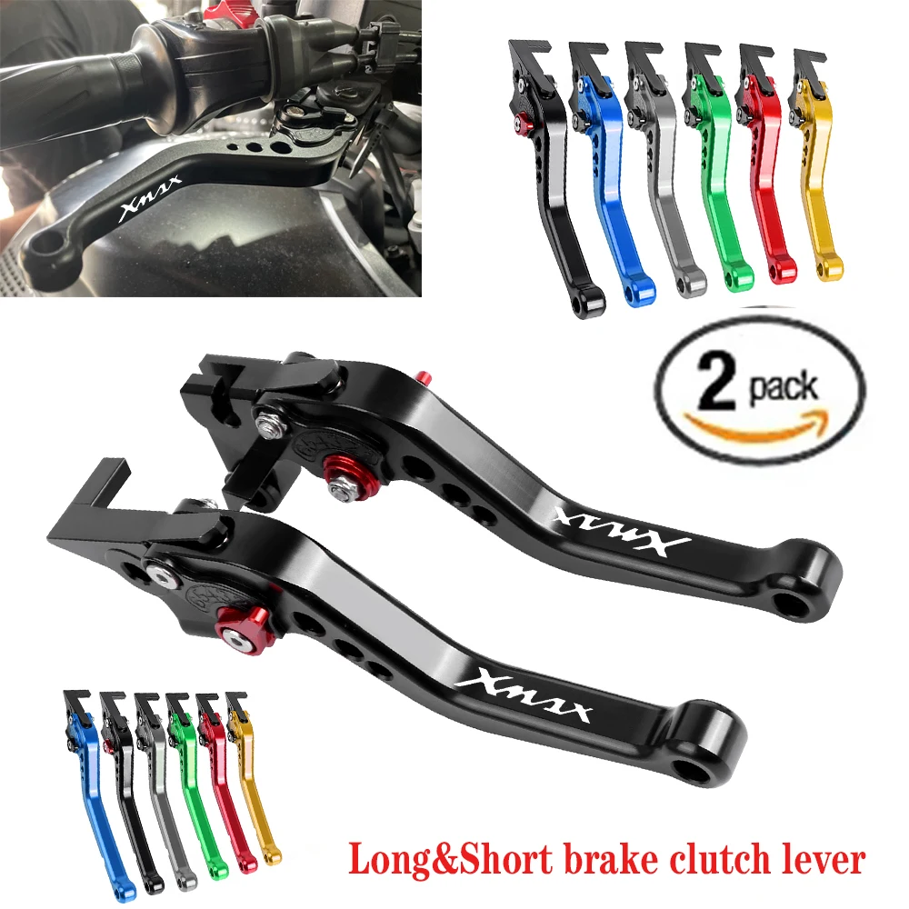 

Short&Long Brake Clutch Levers For XMAX 125 250 300 400 XMAX250 XMAX300 XMAX400 2017-2022 Motorcycle Adjustable Handles Lever