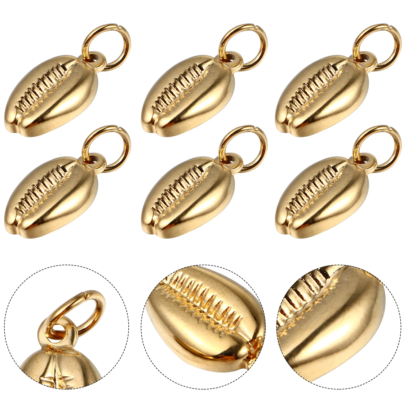 10Pcs Stainless Steel Necklace Pendant Elegant Style Exquisite Design Perfect for Birthday Cocktail Anniversary Daily Wearing