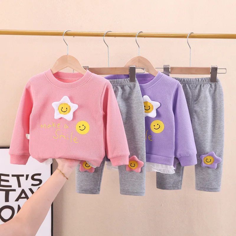 2024 New Boys and Girls' Sports Set Spring and Autumn Baby New Fashion Letter Zipper Set Children's Splice Two Piece Set 0-5Y image 6
