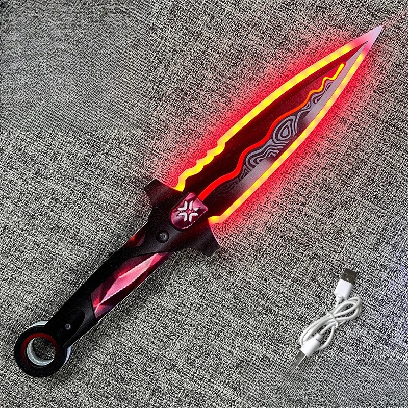 31cm Misericordia Blade VALORANT juegos modelo periférico muñeca figura decoración colecciones de juguetes adornos de escritorio decoraciones juguetes de regalo