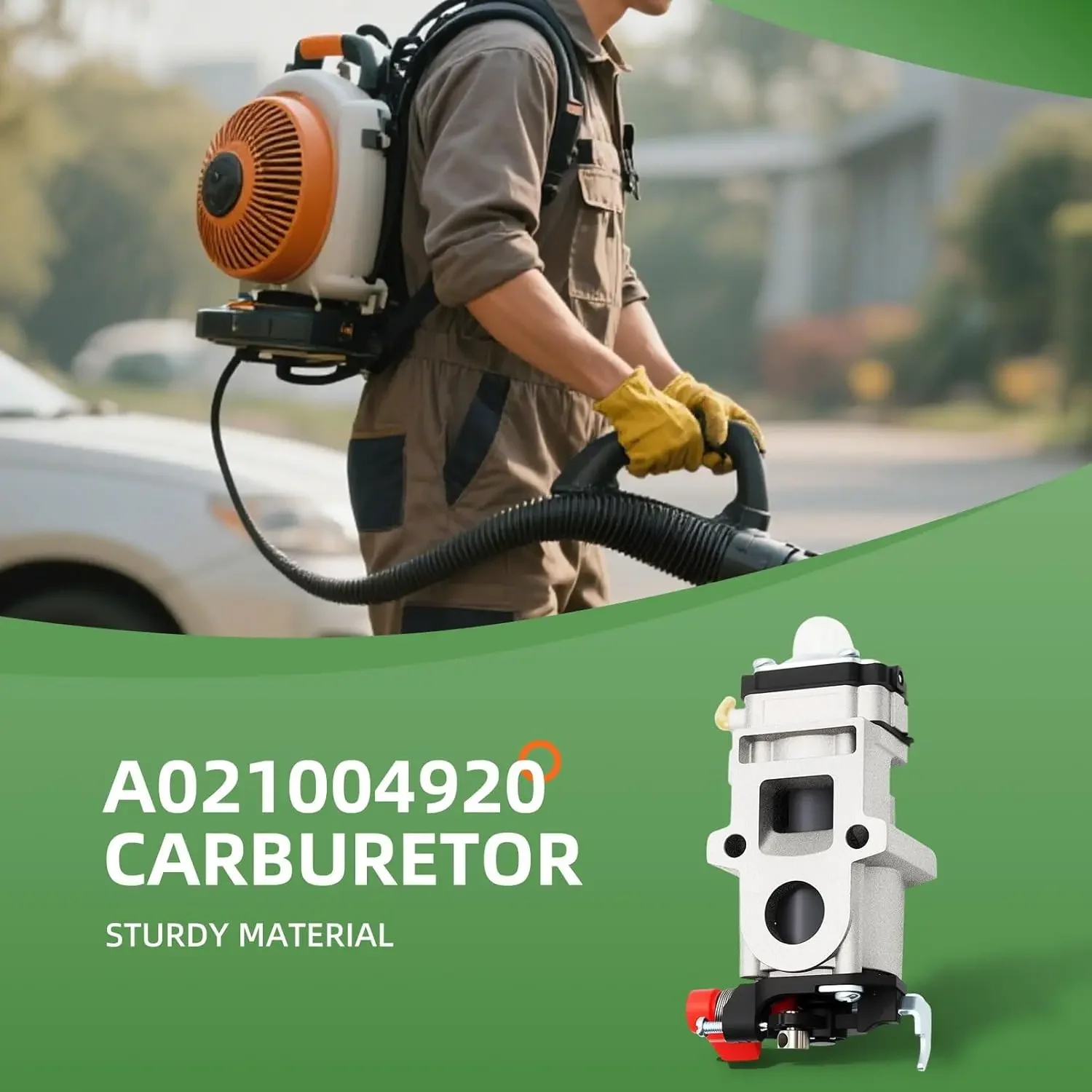 A021004920 Carburetor WYAB-1 Carb Compatible with PB-8010H PB-8010T PB-9010 EB810 EB810RT EB910 Backpack Leaf Blowers