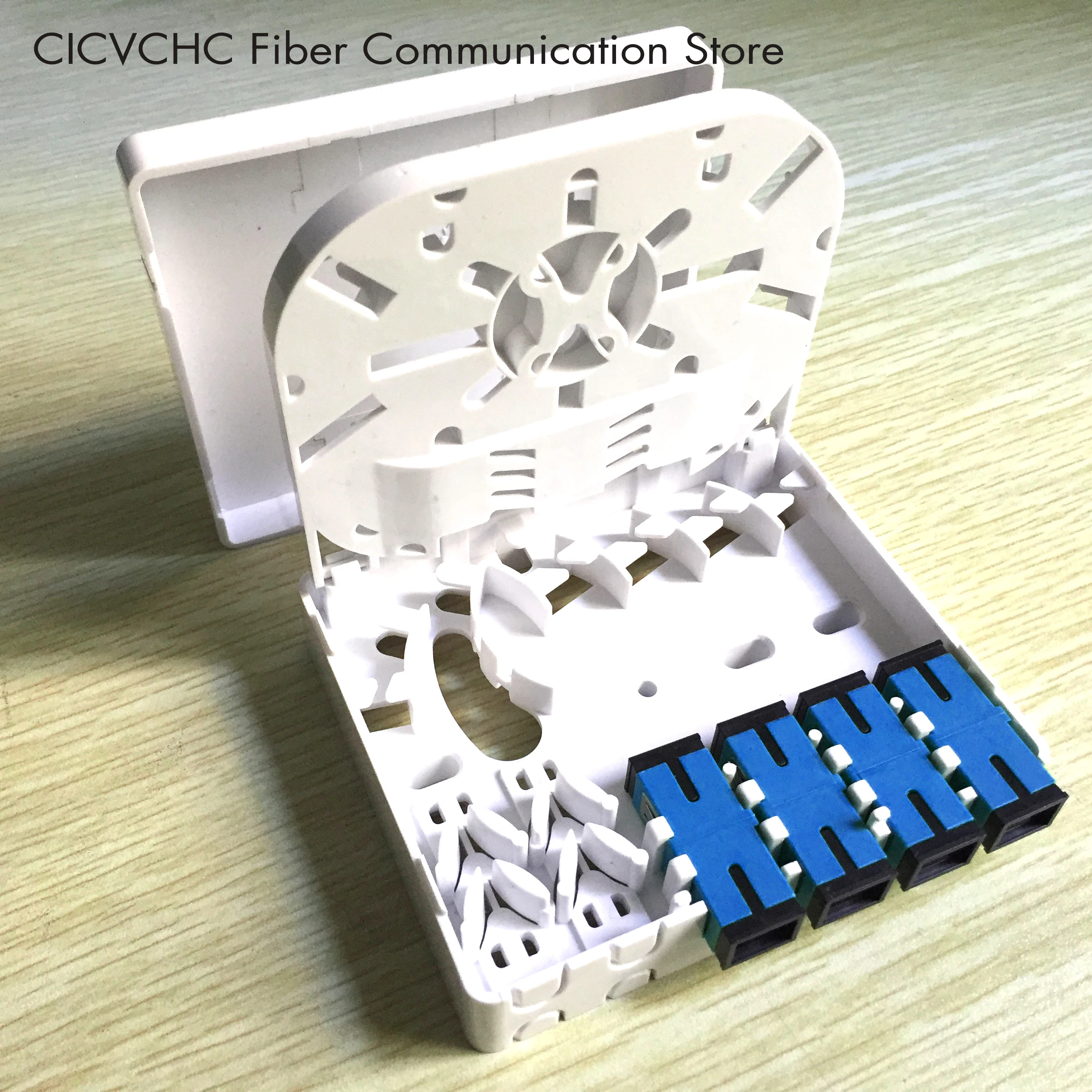 10 قطعة صندوق طرفي من الألياف بأربعة نوى مع SC LC/FTTH ODN