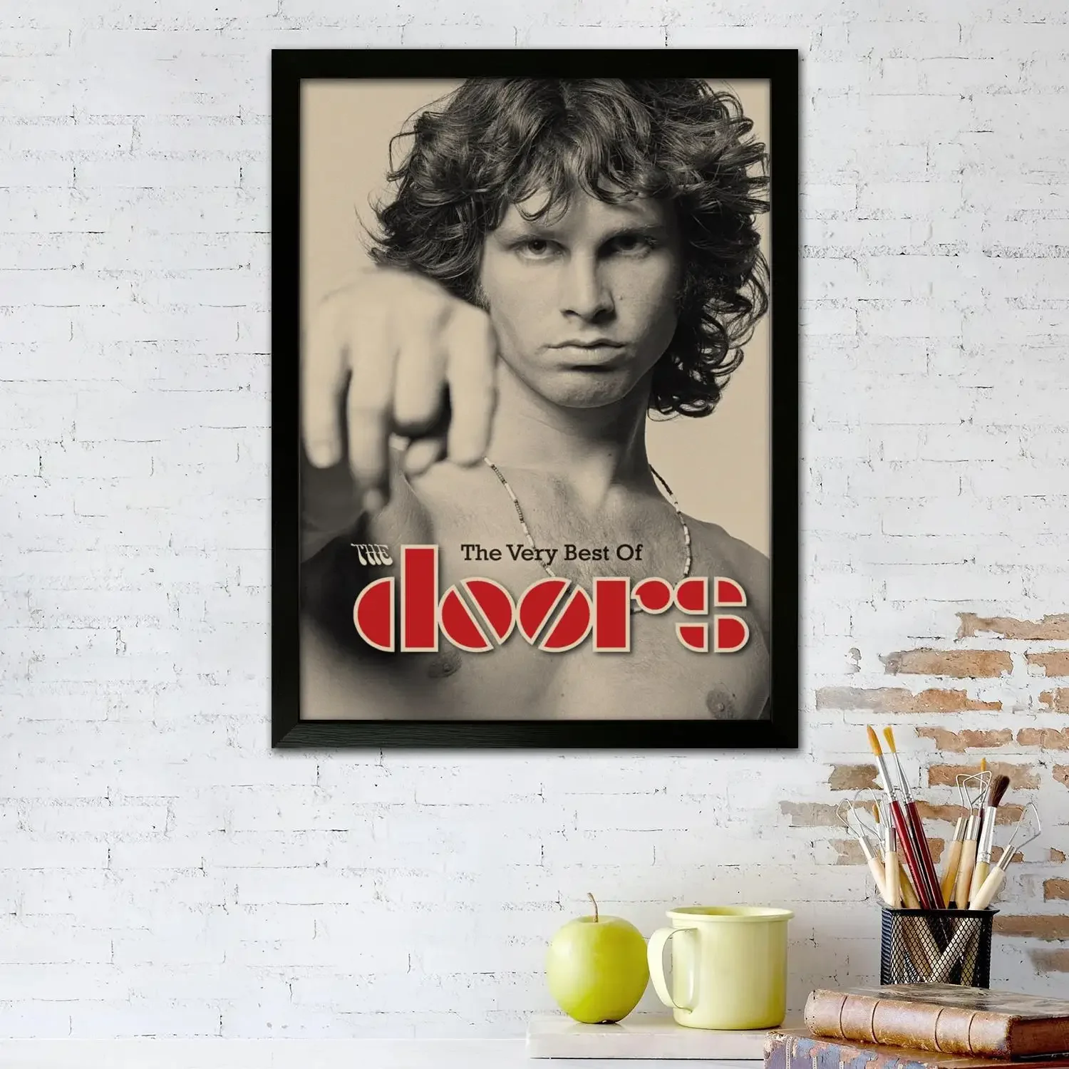 jim morrison Poster Prints Wall Art Canvas Painting Poster For Modern Family Living Room Home Decor