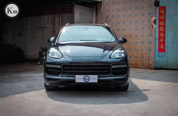 For   Cayenne 2011-2014 Year 958.1 Upgrade 2018-up Style 9Y0 Front Bumper Headlight Turbo-style  Facelift LED  Headlight