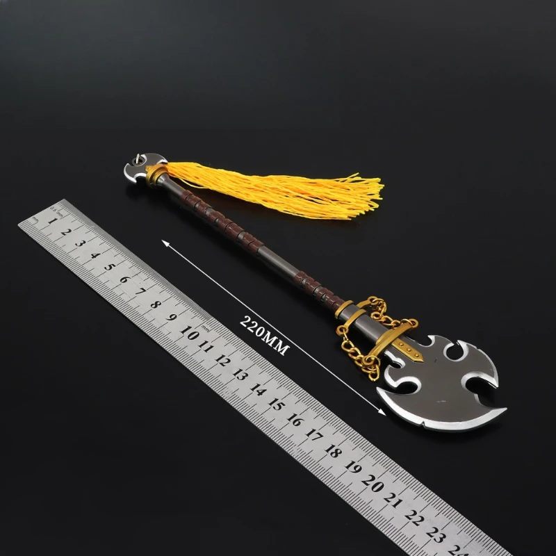 22 センチメートル/8.66 インチ伝説ゲーム周辺涙の王国リンク獣ガンメタルモデルコスプレ小道具デスクトップ装飾少年ギフトおもちゃ