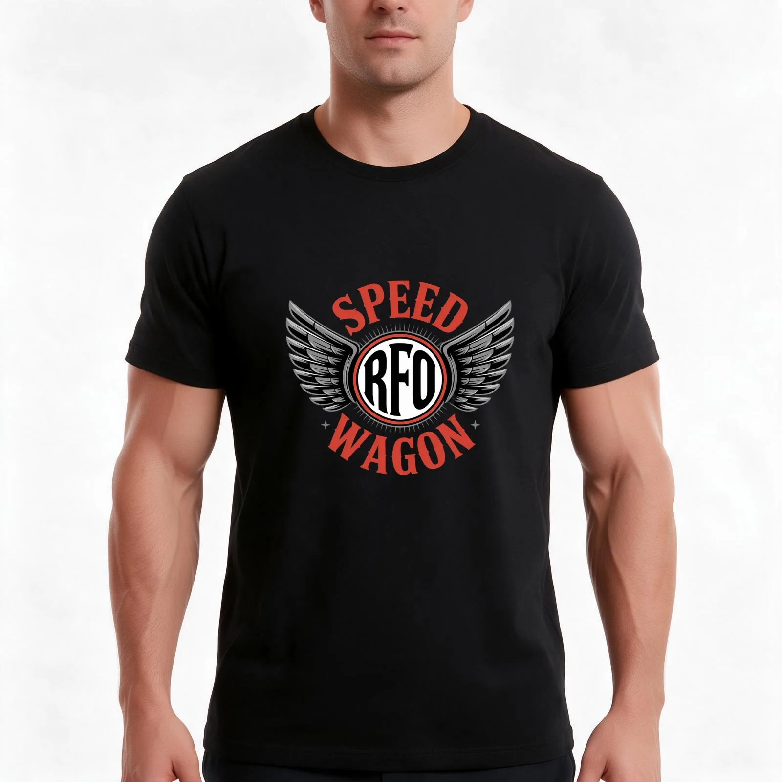 REO Speedwagons T-Shirt, Summer Casual Cotton Tee, Oversized Streetwear Tops, Vintage Graphic Print, Loose Fit Short Sleeve