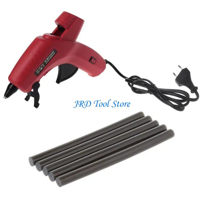 A2UD 5pcs 7x100mm Sticchi colla a fusione a caldo per pistola per colla per riscaldamento elettrico strumento artigianale