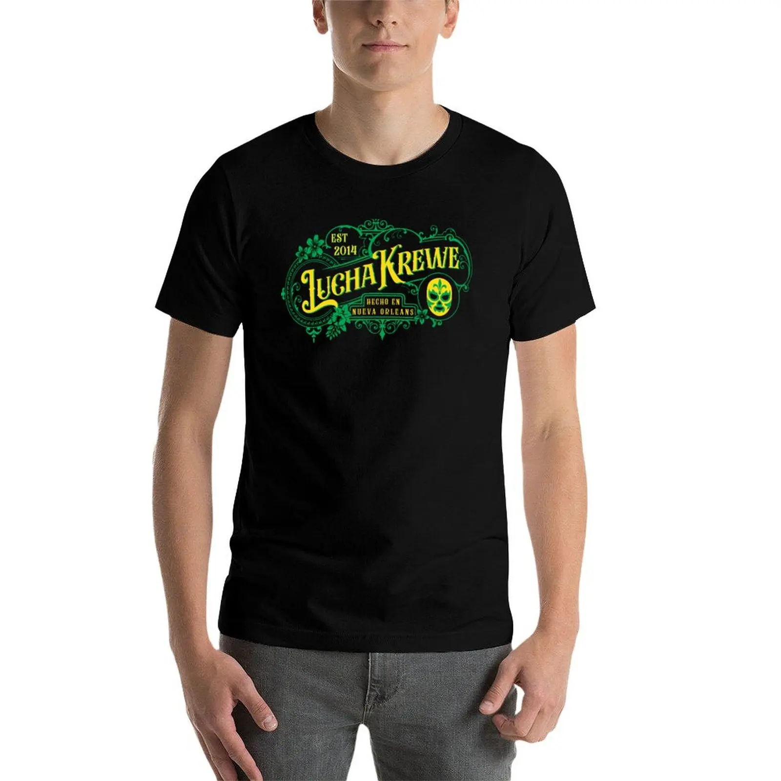Lucha Krewe NOLA 2023 T-Shirt tees vintage clothes street wear mens t shirt image 4