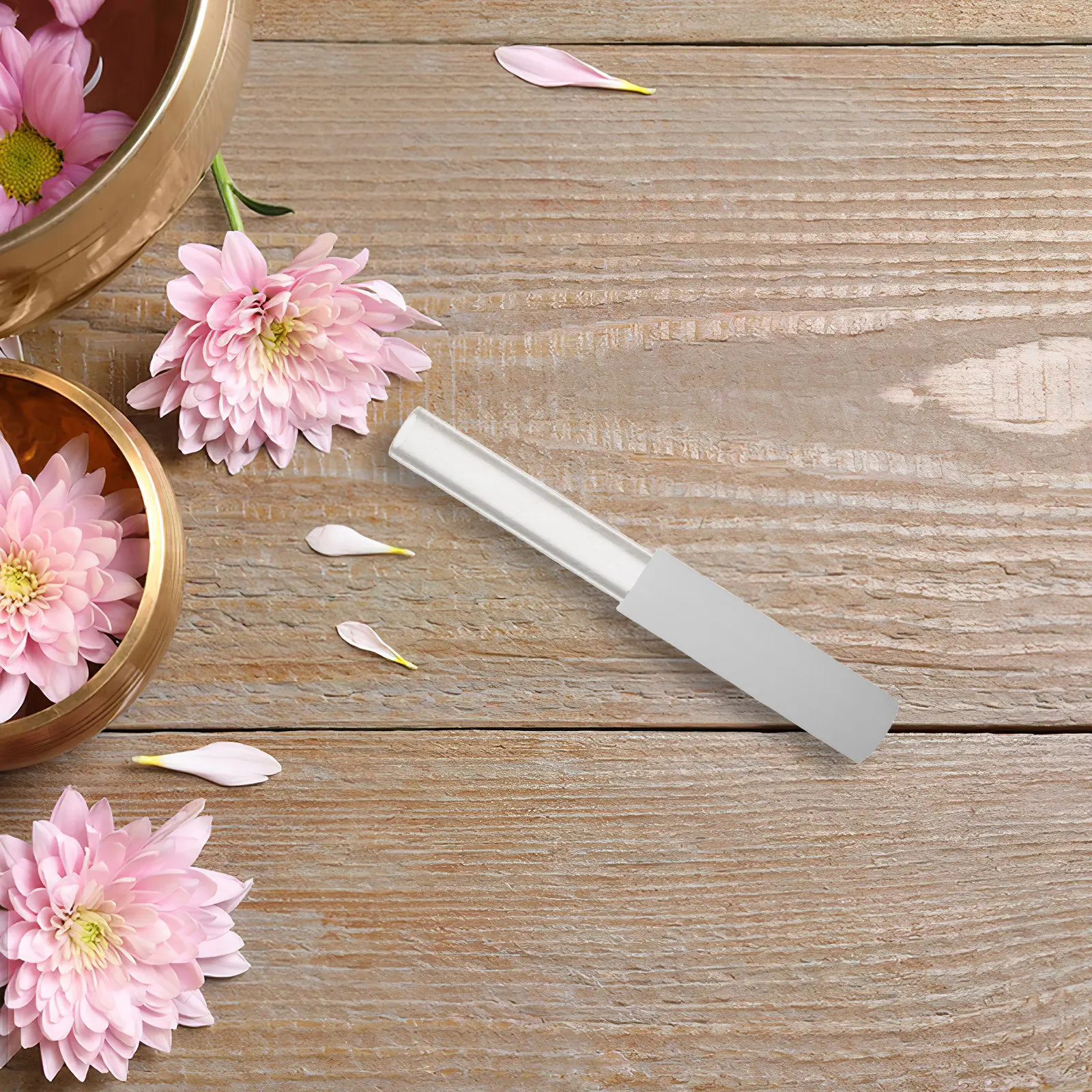 

Молоток для акриловой поющей чаши Crystal Hollow Striker, аксессуар для медитации, звукотерапии, духовных практик и йоги, инструмент для звукотерапии