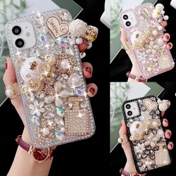 Rhinestone Case for Samsung Galaxy S26 S25 Ultra Edge S24 S23 S22 S21 S20 S10 S9 Plus FE Note 20 10 Case Diamond Phone Cover