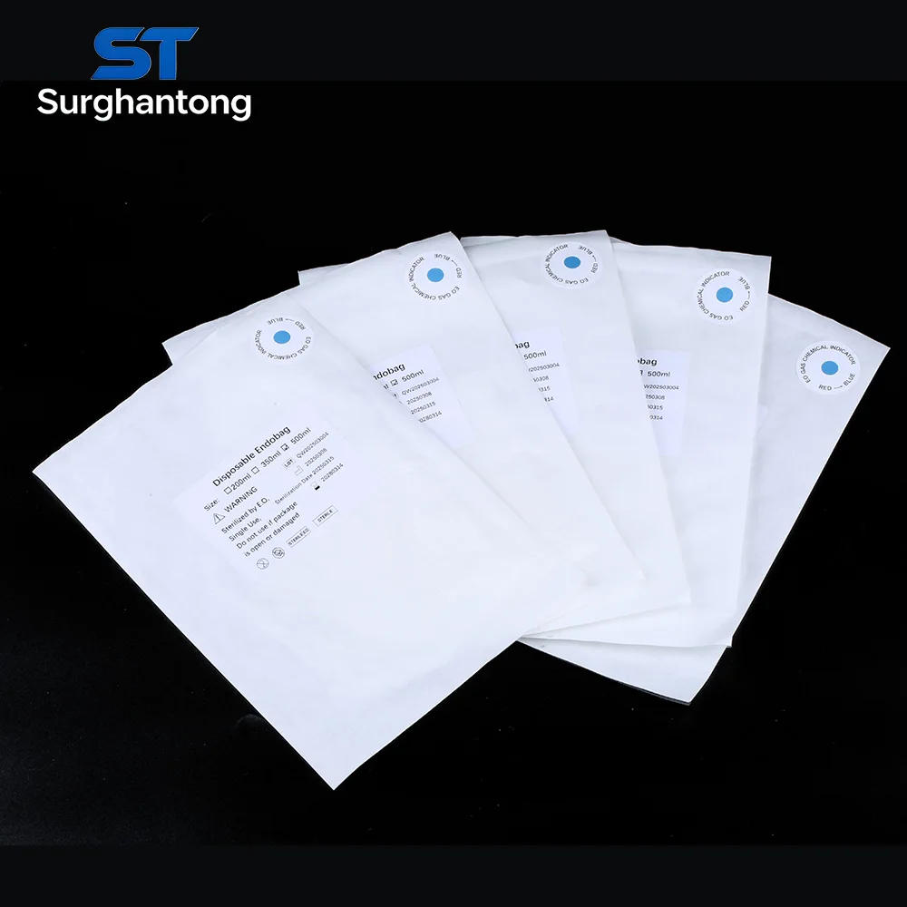 Laparoscopic Disposable Specimen Retrieval Bag, Tissue Extraction Bag, Simple Retrieval Pouch FOR Specimen  Endo Bag 500ML