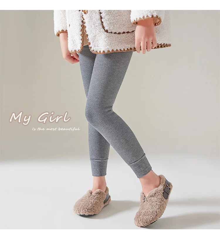 Mädchen winter plus samt dicken wärme baumwolle strumpfhosen Extra dicke kind leggings hosen baby kinder tanzen Fleece Futter strümpfe – Detail 37