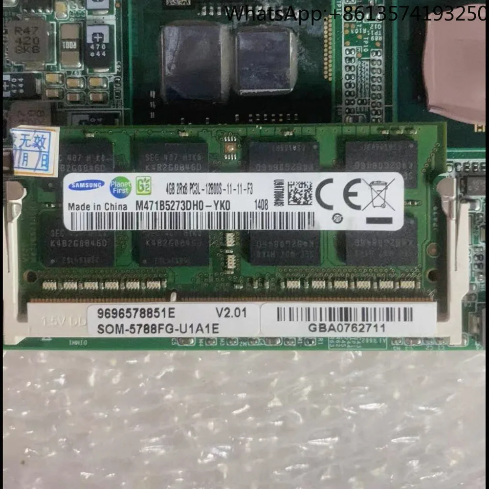 For Advantech Industrial Control Motherboard SOM-5788FG SOM-5788 A1