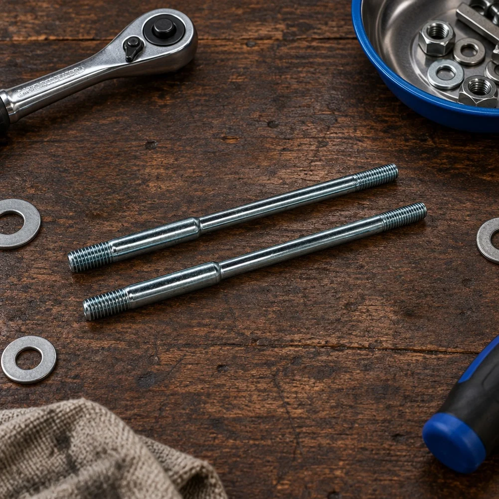 Carburetor Mounting Fasteners 2 Pack Bolts and Nuts Compatible with For GXV270 For GXV340 For GXV390 240 270 340 390