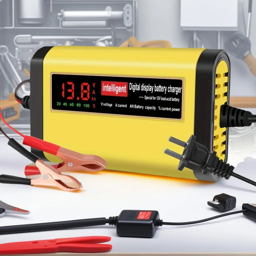 

Автоматическое зарядное устройство для автомобильного аккумулятора — зарядка из геля 2 А, AGM