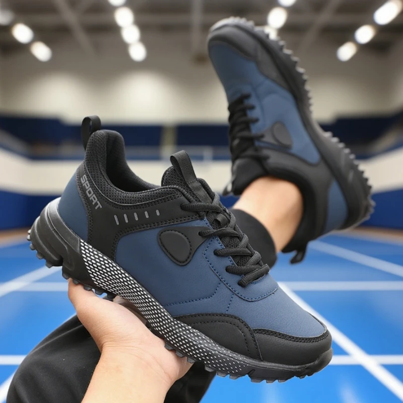 

Мужская тренировочная обувь, модная прочная походная обувь с верхом, противоскользящая дышащая уличная водонепроницаемая мужская обувь для пешего туризма и кемпинга