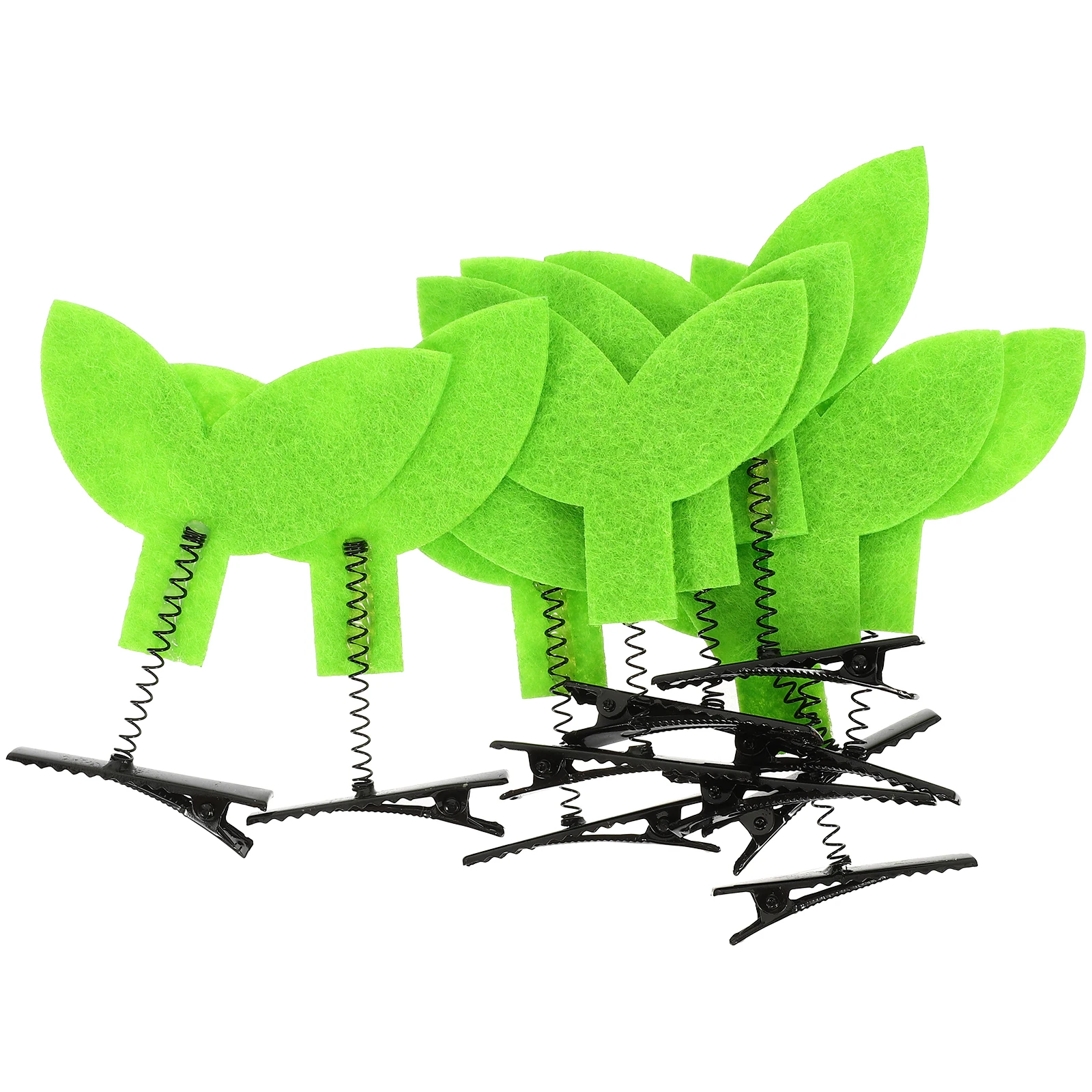 

10Pcs Sprout Hair Clips Cute Mini Grass Hair Accessories Spring Sprout Clips for Girls Fun Plant Barrettes Plant Barrettes