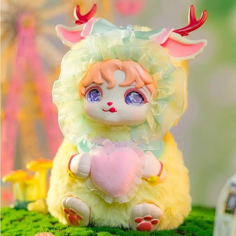 

New Weightlessness Amusement Park Vinyl Doll Blind Box Bunny Peripheral Plush Toy Ornaments Cute Doll Figures Cute Girl Toys