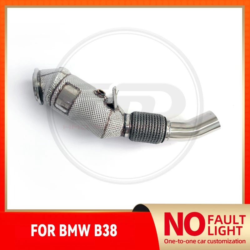

NO FAULT LIGHT Downpipe for BMW B38 Stainless Steel Exhaust System Heat Shield High Flow Performance Non-destructive HMD