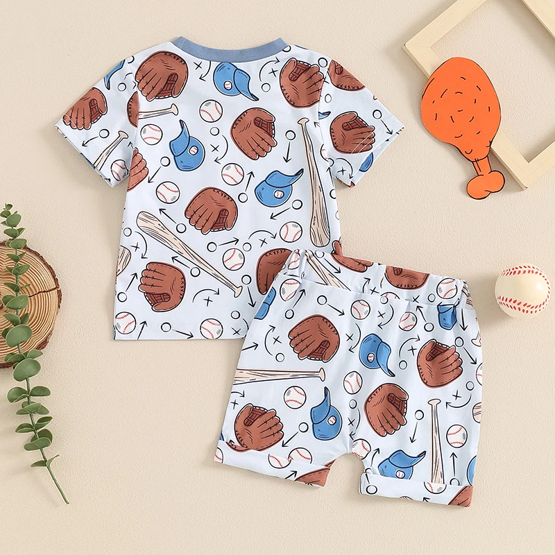 Baby Boy Clothes Newborn Summer Outfit Farm Chicken Toddler Funny T Shirt Infant Boys Shorts Set