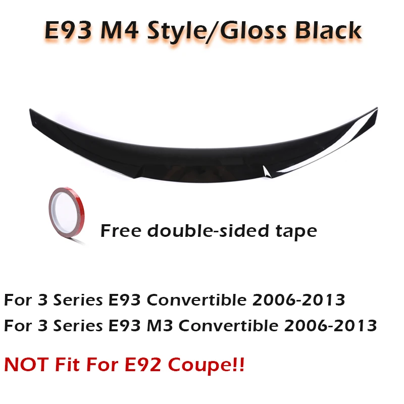 E93 M4 Gloss Black