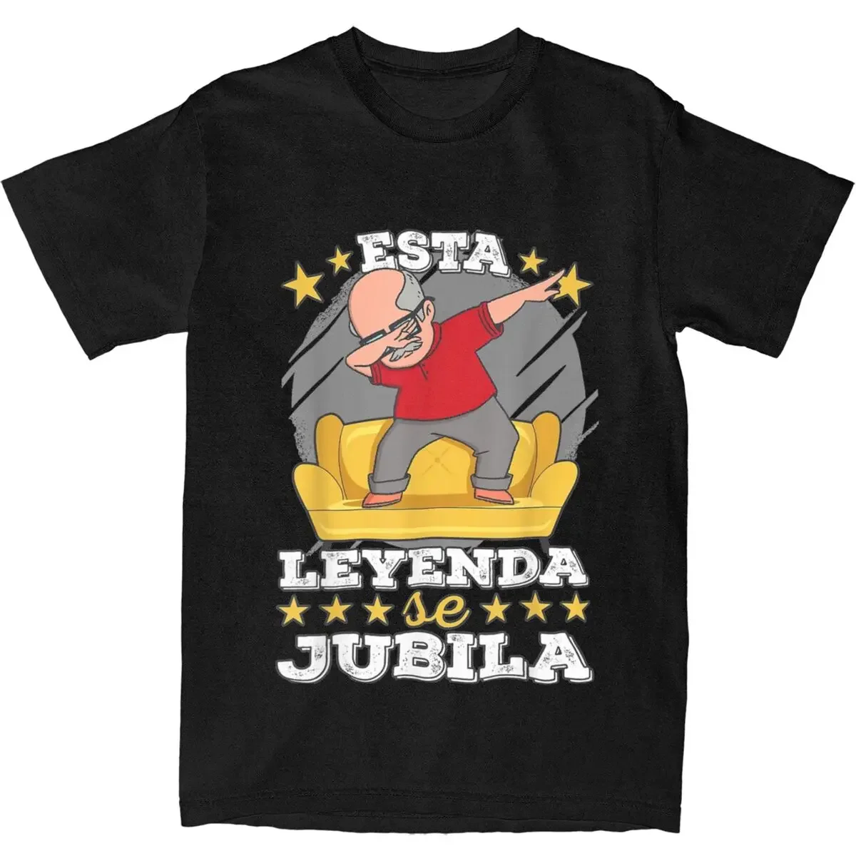 T Shirt Spanish Retirement Jubilado Esta Leyenda Se Jubila Abuelo Cotton T Shirt Novelty Tee Shirt for Couple Summer Awesome Top