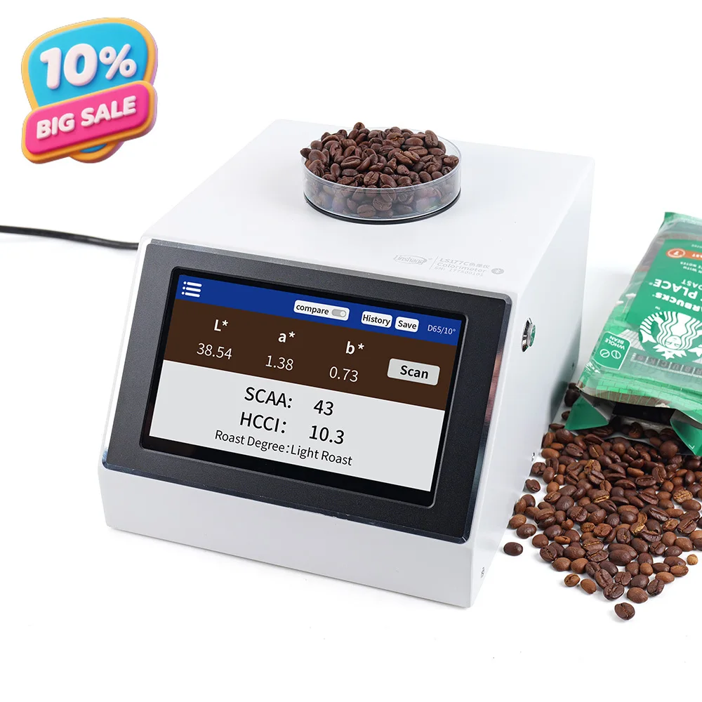 

Pro Grade Coffee Colorimeter LS177C Agtron Meter SCAA Roast Level Coffee Roasting Color Meter Colorimeter