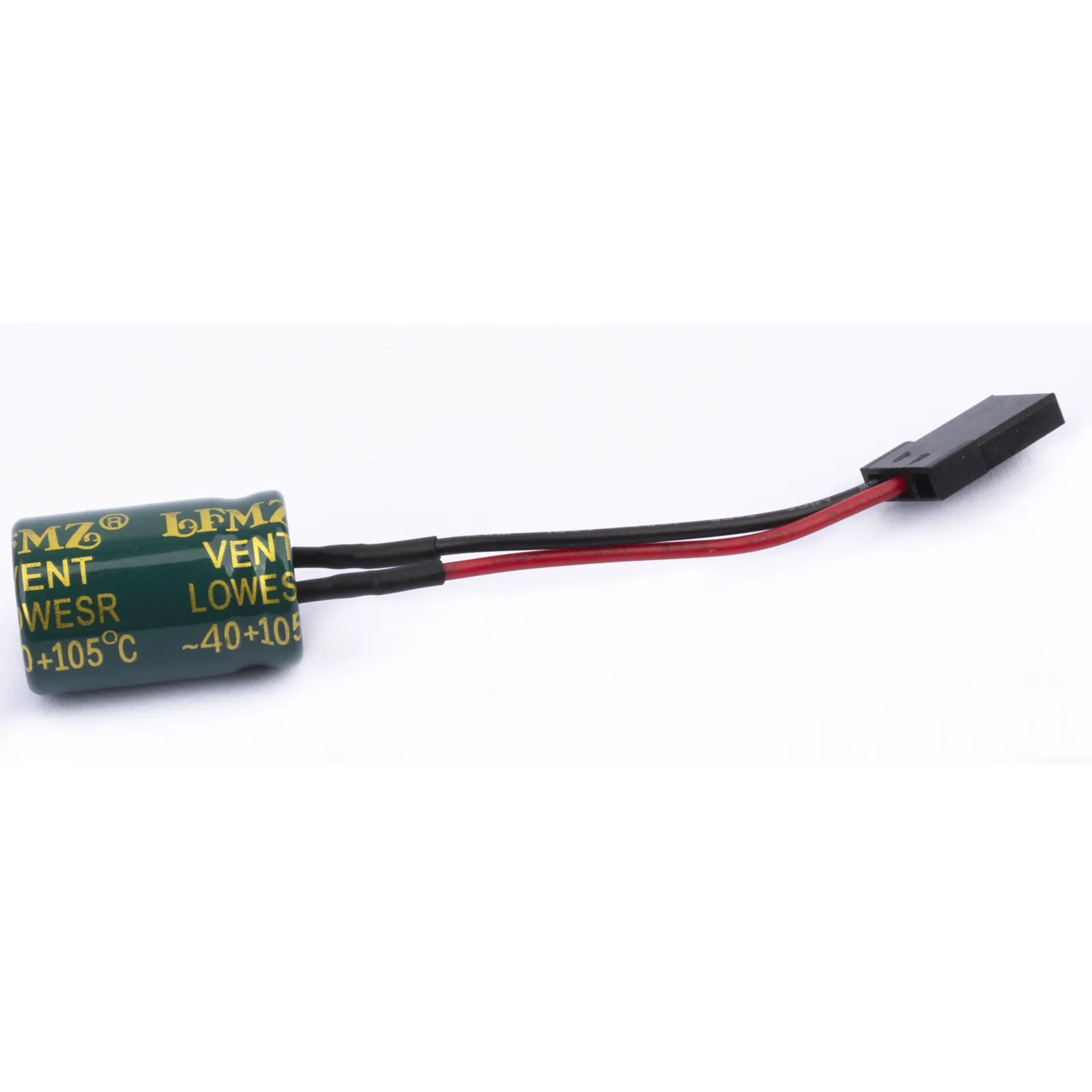 5 Stück 3300 UF 16 V Spannungsschutz A3 Flight Control Receiver Großer Kondensatorschutz mit Stecker für RC Drohnen FUTABA FLYSKY – Detail 7