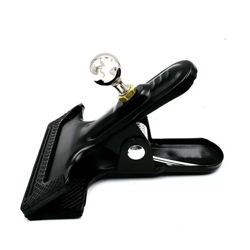 Night Market Stall Mobile Phone Clip Lazy Bracket Live Stall Universal Spherical Tricycle Portable Metal Strong Clip