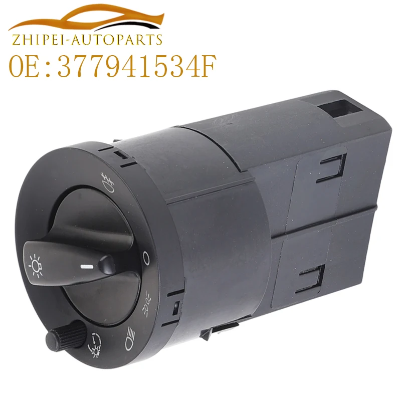 Botão de Controle do Farol e Luz de Neblina 377941534F para Carros Volkswagen VW Saveiro GL GOL