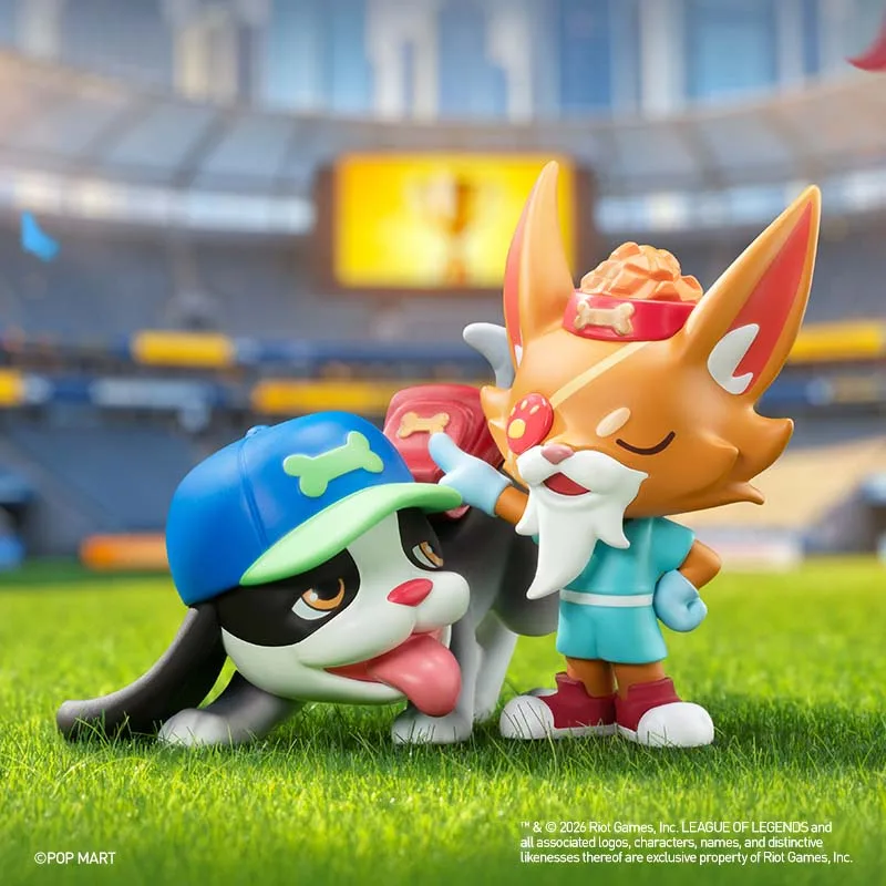 POP MART New Arrival League Of Legends Series Clash Of Cuties Serie Blind Box Anime Action Figure Toy Collect Gift For Game Fans - view 3