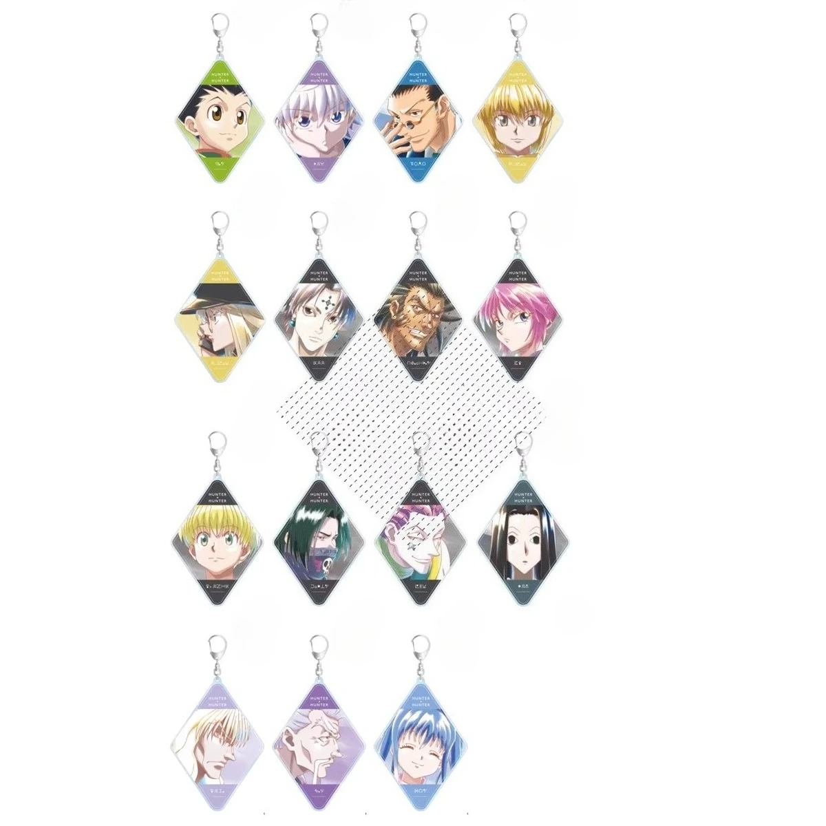 Игра Gon Freecss Killua Zoldyck Kurapika Reorio брелок кукла аниме Хикоа Сярорк акриловый брелок кулон подарок