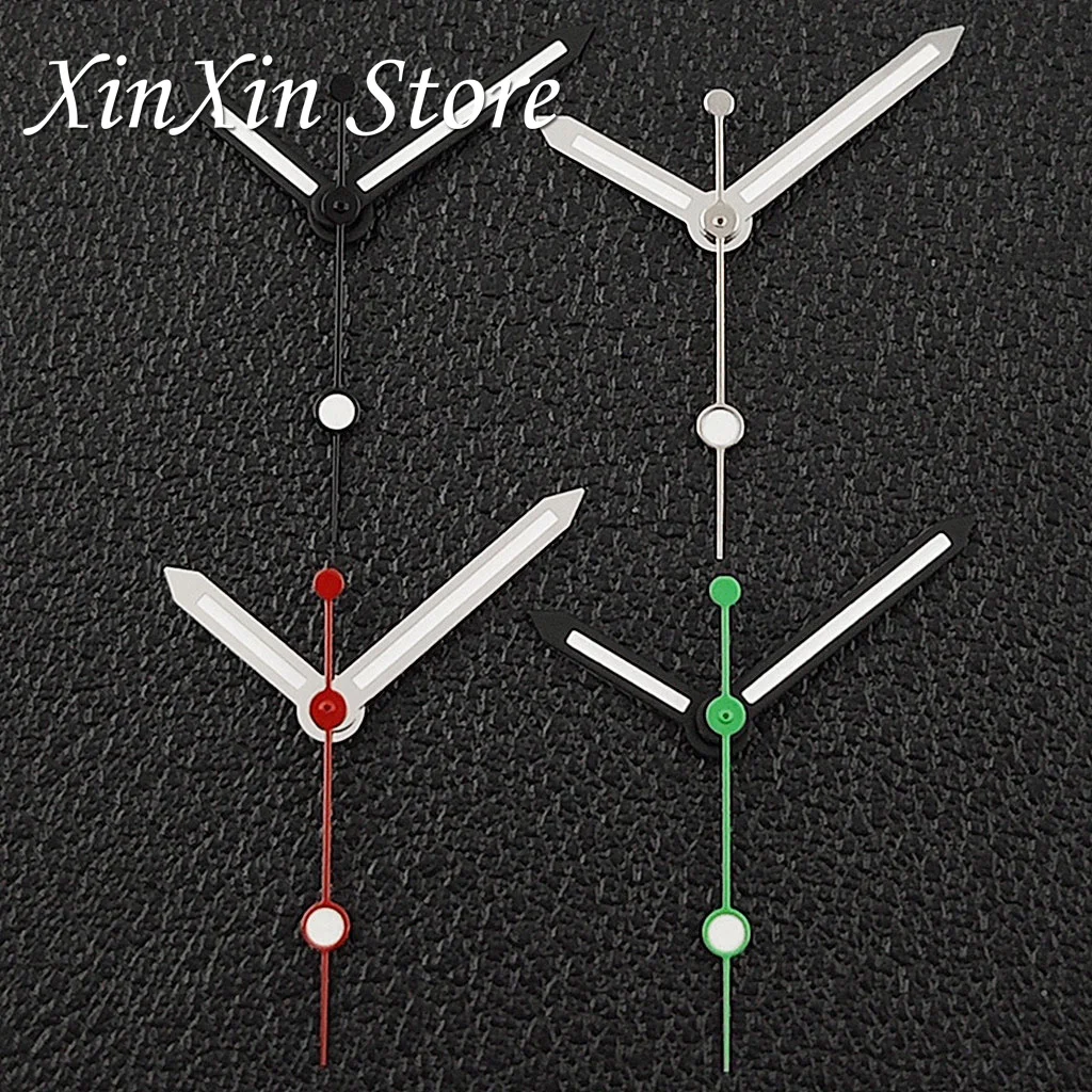 Diving Hands C3 Green Luminous Watches Pointer High Quality NH35 Hands Suitable for NH34 NH35 NH36 4R 7S NH38 NH70 NH72 Movement