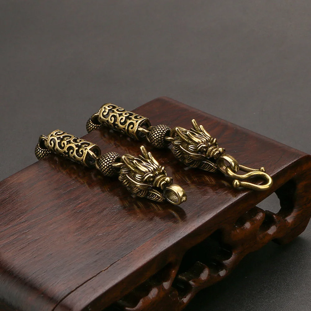 

Vintage Bracelets Dragon Charms Aesthetic Jewelry Bracelet For Men Retro Style Long Lasting Durability