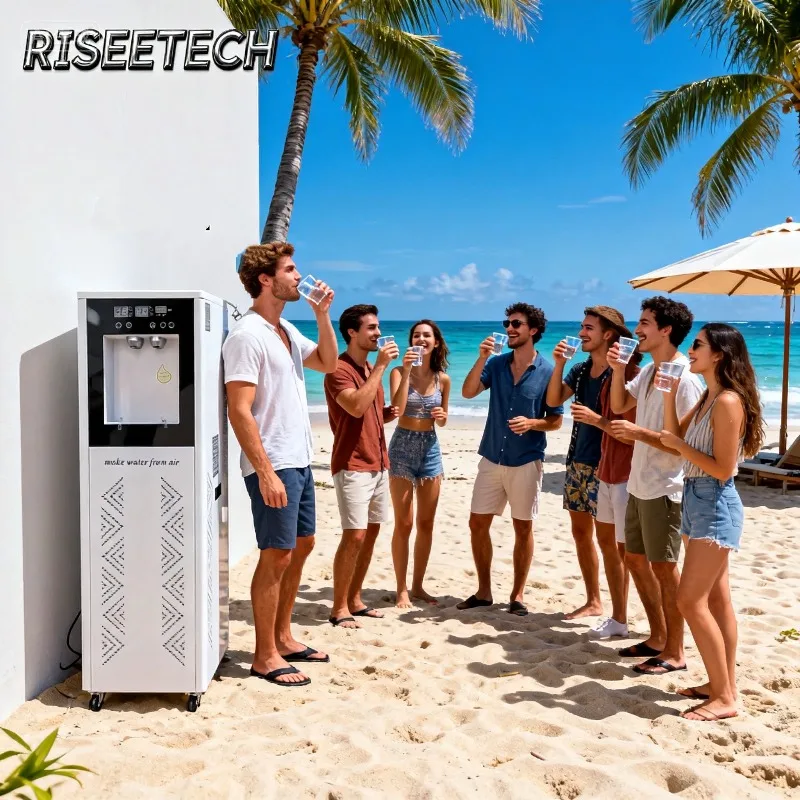 

[2026] Stand Type 70L Hot And Cold Water From Air Atmospheric Water Generators -Awg For Outdoor &Office Use